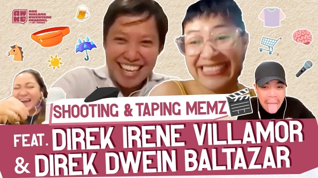 Raket Pa More: A Shooting and Taping Memoir (Part 11) Feat. Irene Villamor and Dwein Baltazar na May Konting Row Tan