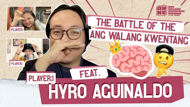 [VIDEO] The Battle of the Ang Walang Kwentang Brains: Category is…Jologs (Round 1) Feat. Hyro Aguinaldo