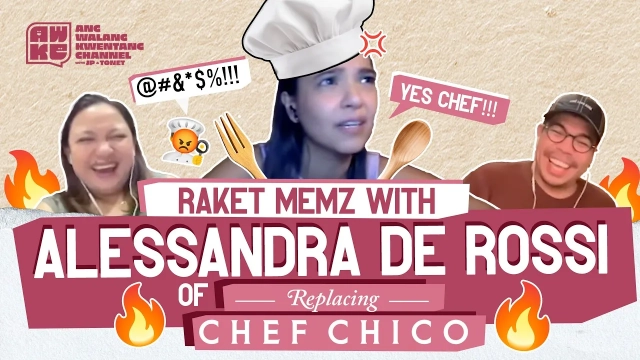 Raket Pa More: A Shooting and Taping Memoir (Part 21) Feat. Alessandra de Rossi of Replacing Chef Chico