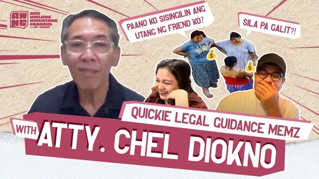 No Joke kay Diokno: Legal Advice Quickie with Atty. Chel Diokno