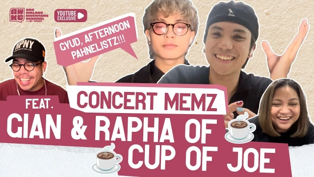 Concert Memories Feat. Gian and Rapha of Cup Of Joe