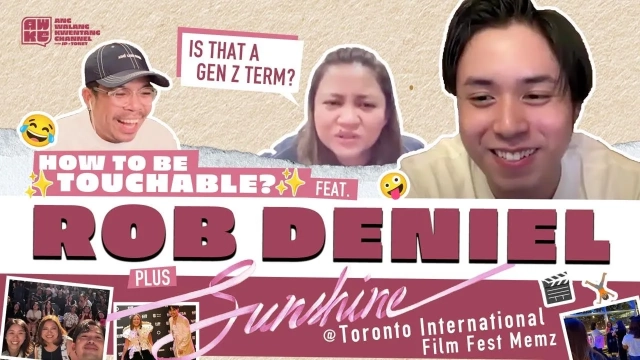 How To Be Touchable? Feat. Rob Deniel + Sunshine at Toronto International Film Festival Memz